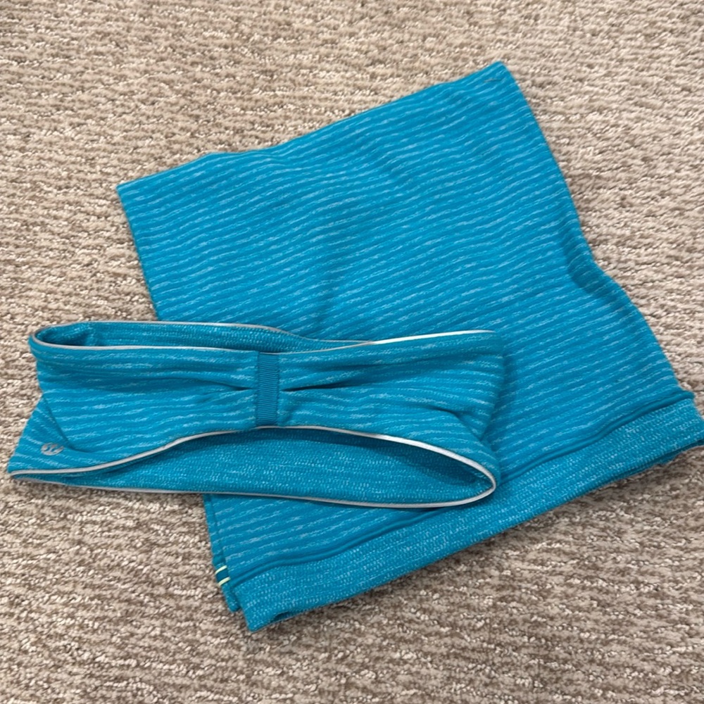 Lululemon Neck Warmer and Headband